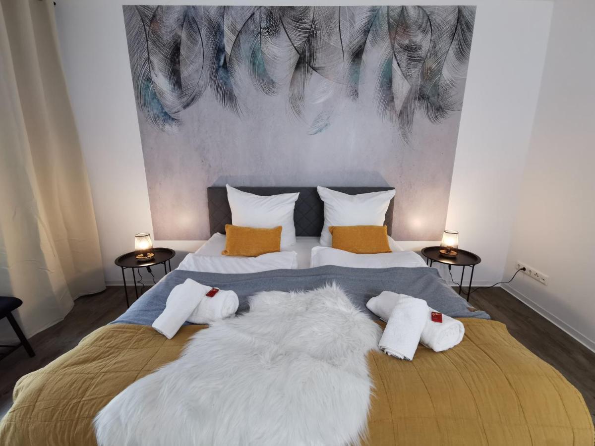 Bohnapartments - Town House Am Stadtpark - Gratis Parkplatz - Wlan Erfurt Exterior photo